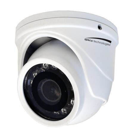 Speco Technologies Speco 4Mp HdTvi Mini Turret Camera 29Mm Lens  White HT471TW
